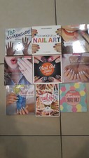 lot 9 livres nail art