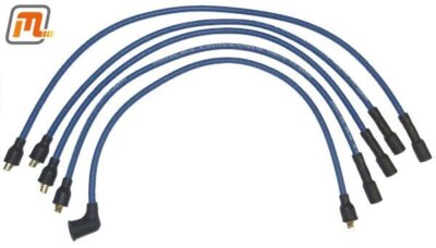 FORD Capri ignition cable set OHV 1,3l blue Sport-type silicone