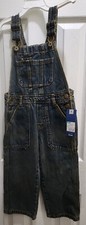 Osh Kosh B'Gosh Denim Overalls 4T Blue Jean NWT