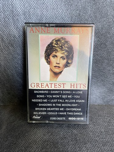 Vintage Anne Murray’s Greatest Hits Stereo Cassette 1980