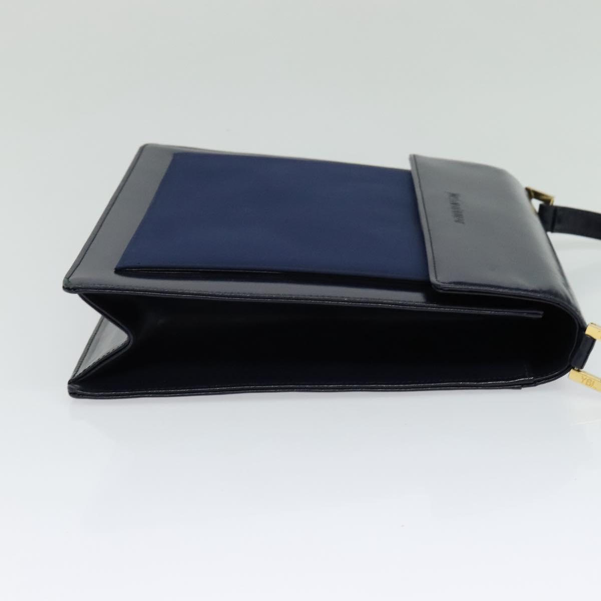 Borsa a tracolla SAINT LAURENT pelle blu oro originale bs24959