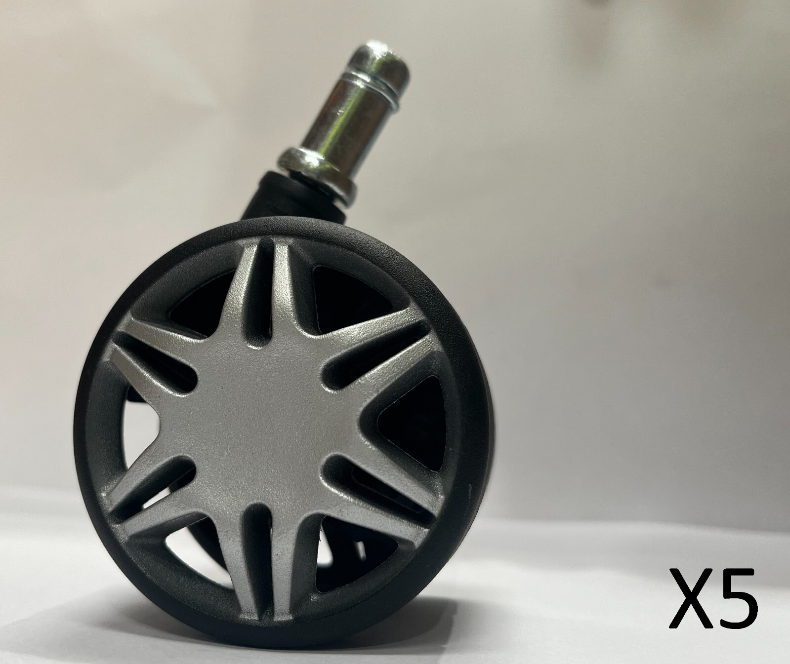 5X BRAND NEW UNUSED 60mm Replacement Office Chair Castor wheels eBay