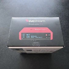 Livestream Broadcaster Pro Streaming Encoder BCP100 Open Box Never Used