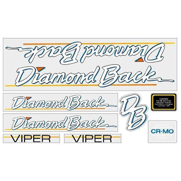 1986 Diamond Back - Viper decal set - for green frame