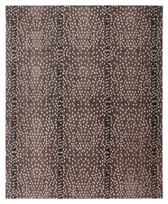 Antelope Rug Animal Print Design Rug Hand Tufted Rug 100% Wool Area Rug
