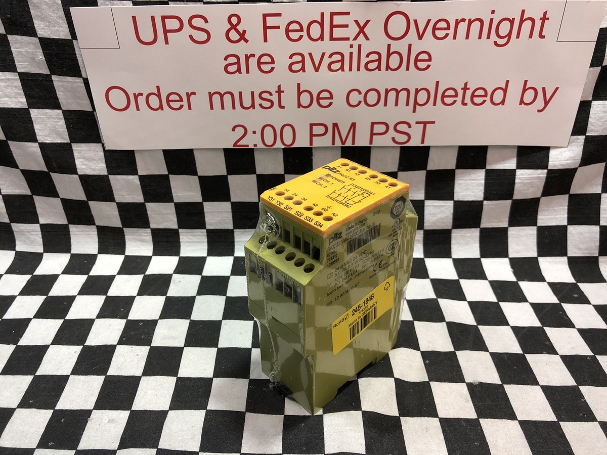 PILZ PNOZX3, SAFETY RELAY 24VAC COIL, 774310, 10395993