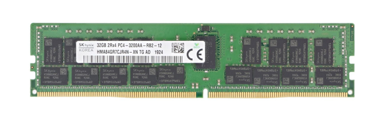 New SK Hynix HMA84GR7CJR4N-XN 32GB DDR4-3200 RDIMM PC4-25600R ECC REG Memory RAM