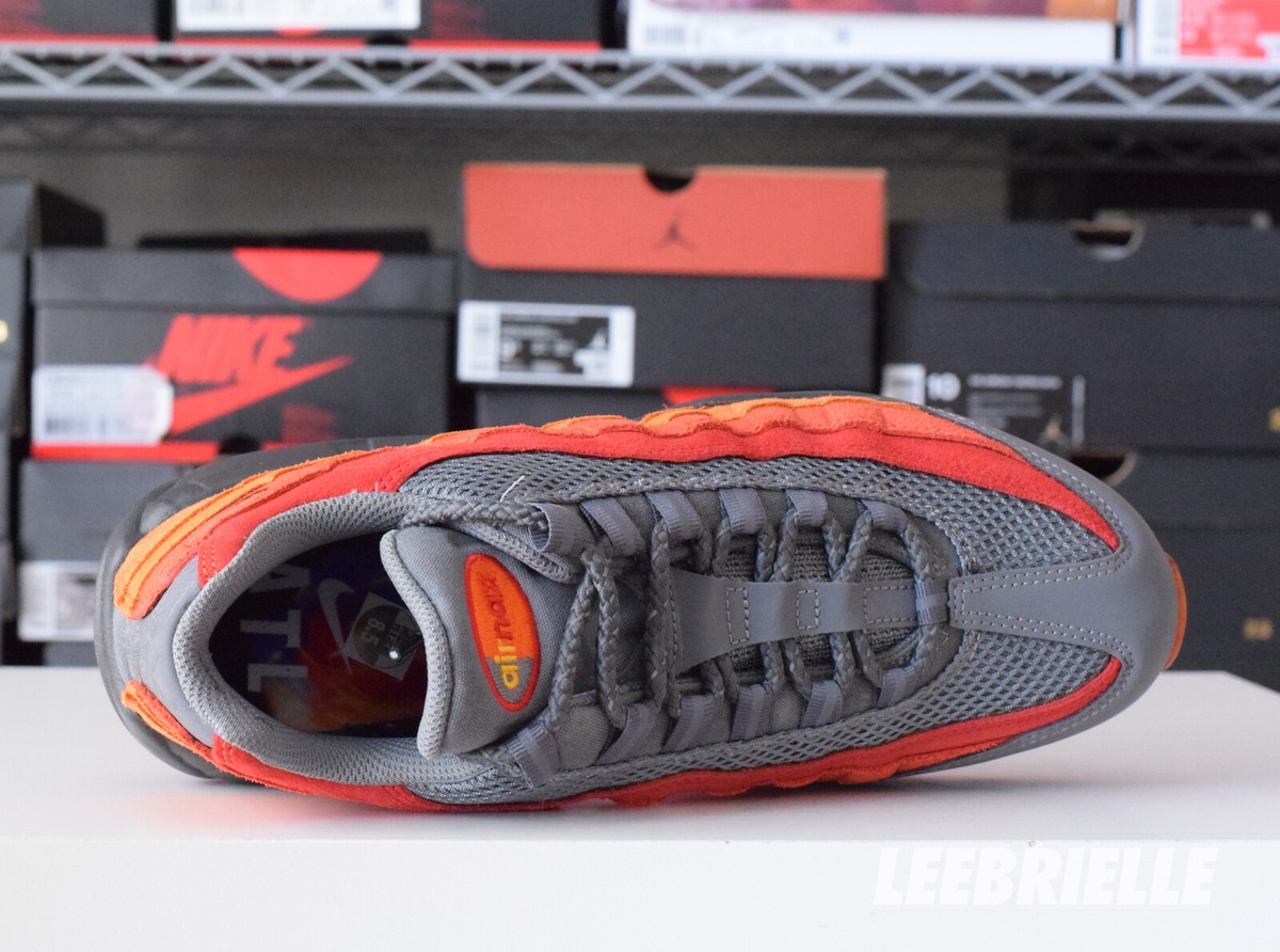 Nike Air Max 95 ATL ATLANTA Grey Orange Red FZ4125-060