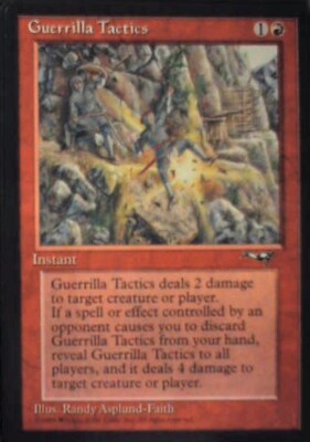 Guerrilla Tactics (Cliff) - Alliances: #74b, Magic: The Gathering Nm R68