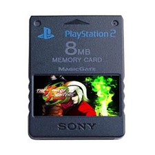 The King of Fighters 2003 PS2 Official Memory Card Unlocked 100 Completed Saves