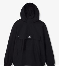 100 Thieves Foundations Jacket Pullover Black Size M Men's windbreak