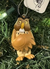 2025 Wise Owl Winnie The Pooh Bear Christmas Tree Ornament Disney NEW