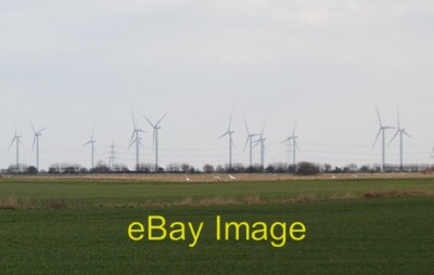 Photo 6x4 Looking south to the Wind Farm Fairfield The windfarm is many k c2010