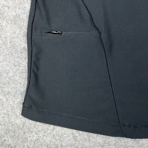 Asics Shirt Womens XL Black Long Sleeve Half Zip Running Activewear Pullover - Picture 9 of 14