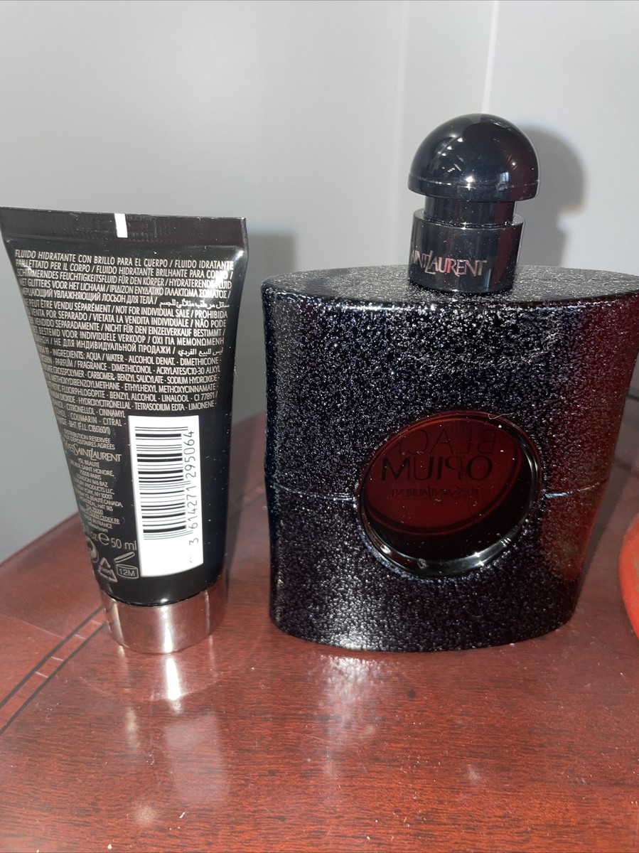ORIGINAL Yves Saint Laurent BLACK OPIUM Eau De Parfum 3OZ