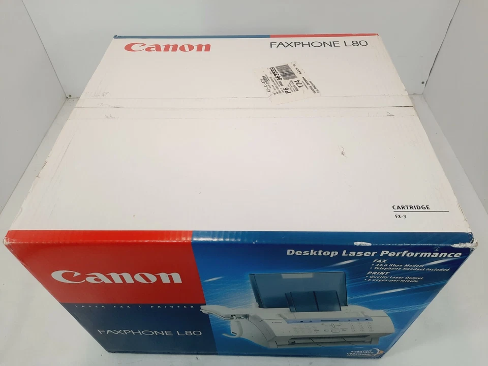 ■S■NEW SEALED■S■ Canon FaxPhone L80 All-In-One Laser Printer Fax & Copier - Image 4 of 4