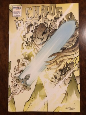 CHAOS BREAKER #11 VORTEX COMICS - NM/M 9.8 RARE