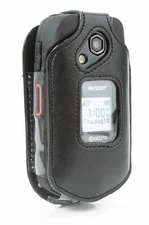 Fitted Leather Case for Kyocera DuraXV LTE E4610 DuraXE E4710 Beltron Warranty