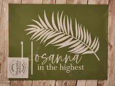 Magnolia Design Co Adhesive Reusable Silkscreen Stencil ✝️ Hosanna ✝️