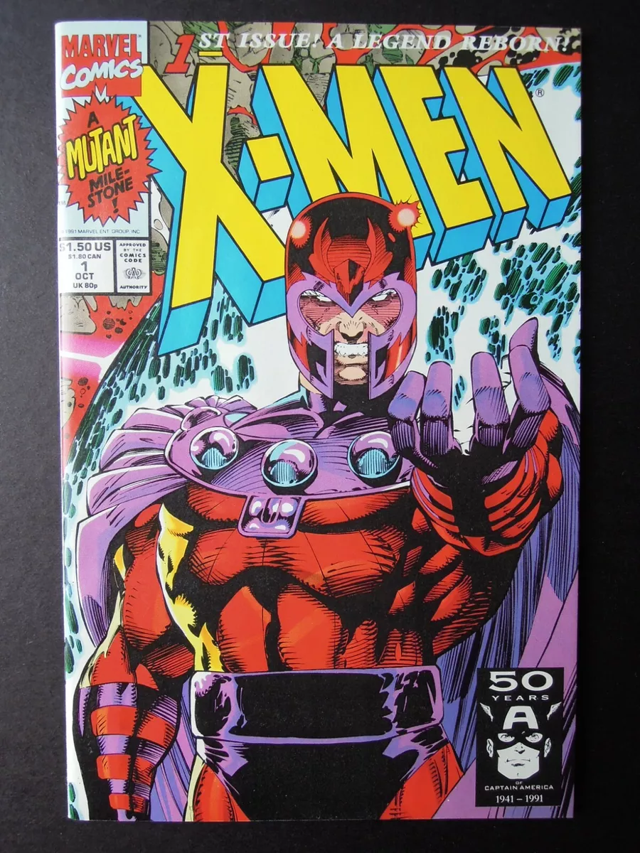 X-MEN # 1 COMIC BOOK w/ MAGNETO COVER / MARVEL COMICS / OCT 1991 / VF to NM  | eBay
