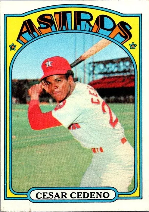 Cesar Cedeno trading card