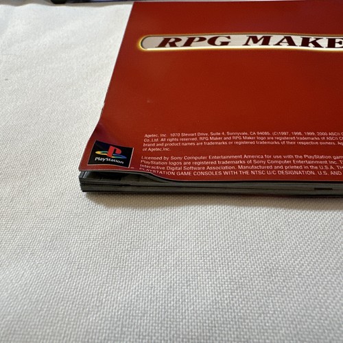RPG Maker (PS11, 2000) CIB, neuwertige Disc, tolle Handbücher - Bild 10 von 16