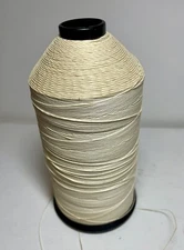 Vintage Thread Spool Ivory