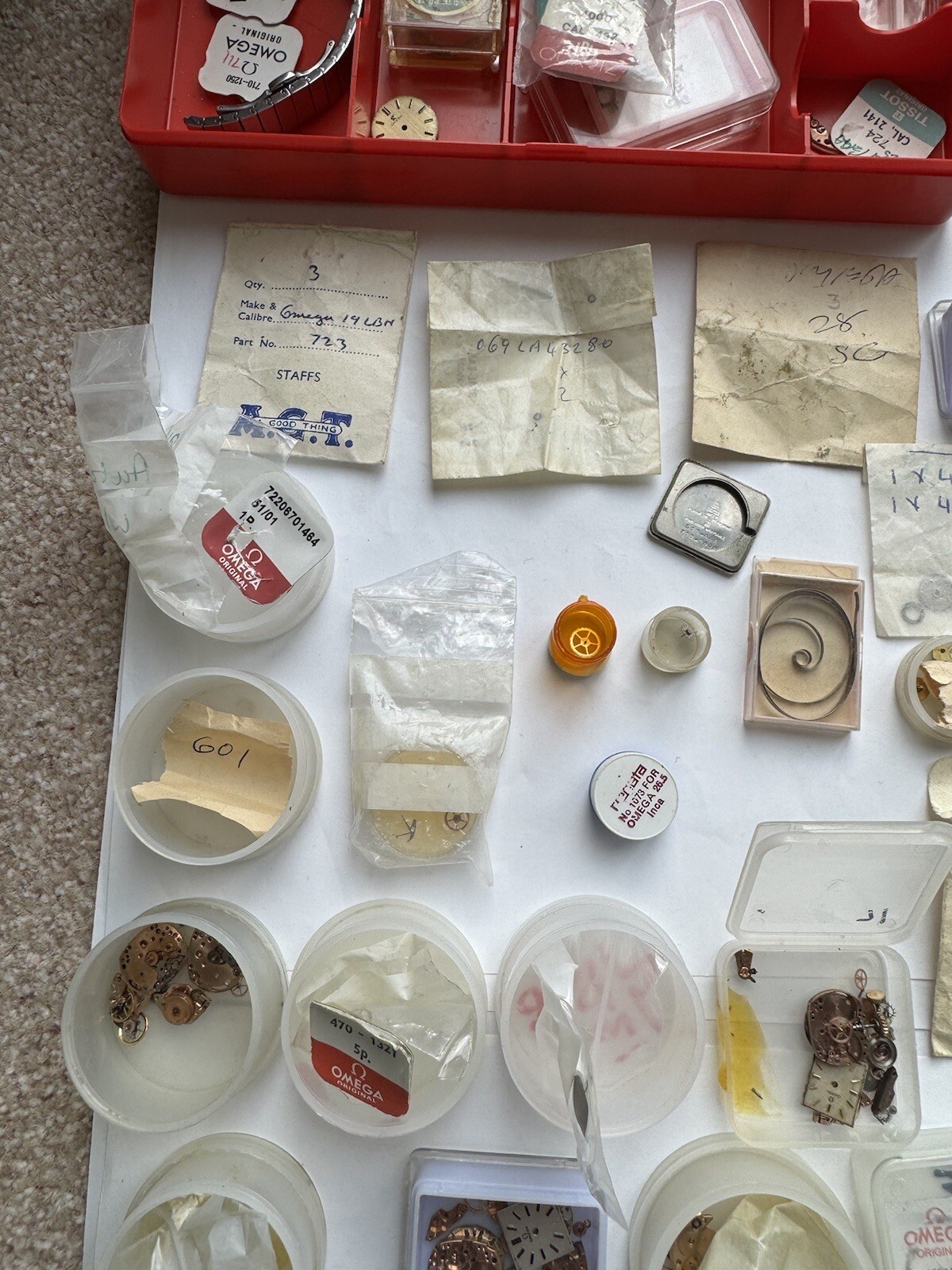 OMEGA Job Lot Gents And Ladies Wrist Watch Parts Seamaster eBay