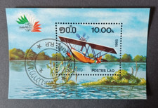 Samolot - Wodnik - jeden blok - Laos