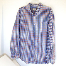 Dockers Dress Shirt Mens XL Button Down Long Sleeve Casual Apparel Check