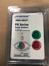 SECURITRON ASSA ABLOY PB Momentary Illuminated 1-1/2" Round Push Button  NEW 