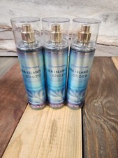 3PK Bath  Body Works Sea Island Shore Fragrance Body Mist Spray 8oz
