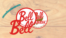 Bell Vintage Travel Trailer Reproduction Decal Kalispell Montana