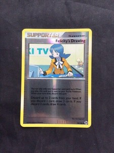 Pokemon Cards: Great Encounters Reverse Holo: Felicity's Drawing 98/106