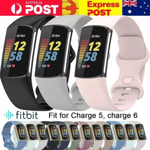 Replacement Bands for  Fitbit Charge 5 6 Band Tracker Fitness Strap Wristbands