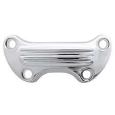 1" Chrome Top Handlebar Riser Clamp Aluminum For Harley Super Glide Sportster