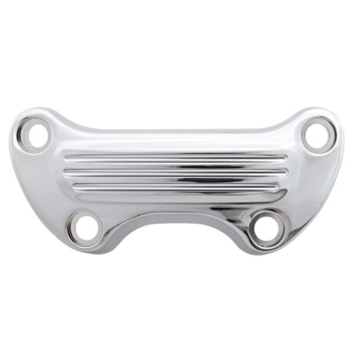 1'' Chrome Top Handlebar Riser Clamp Aluminum For Harley Super Glide Sportster