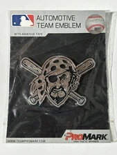 Official MLB Pittsburgh Pirates Chrome Emblem 🔥FAST FREE SHIPPING🔥