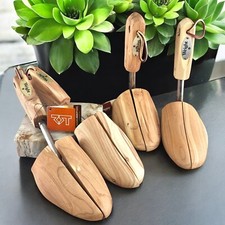VTG Rochester Form Keepers Shoe Tree Cedar Wood SZ 6 Shoes 12W-14N WRIGHT Lot 2