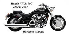 HONDA VTX 1800C 2002 to 2004 WORKSHOP MANUAL - PDF Files