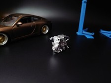 1/24 Nissan Skyline RB26 engine for diecast model cars garage diorama UNPAINTED