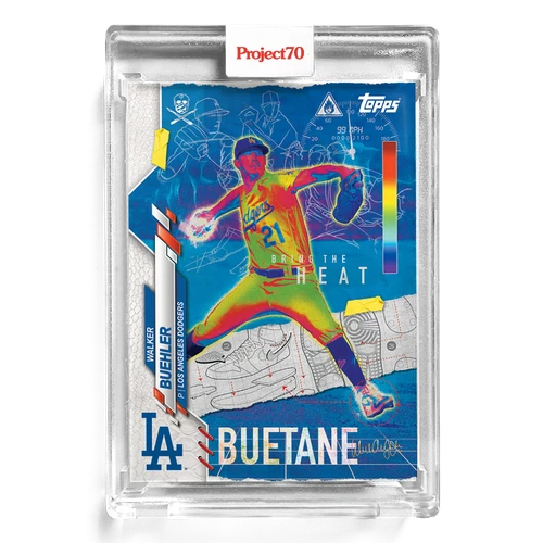 2021 Topps Project 70~2020 Topps #67 Walker Buehler~ By Shoe Surgeon PR:2,576