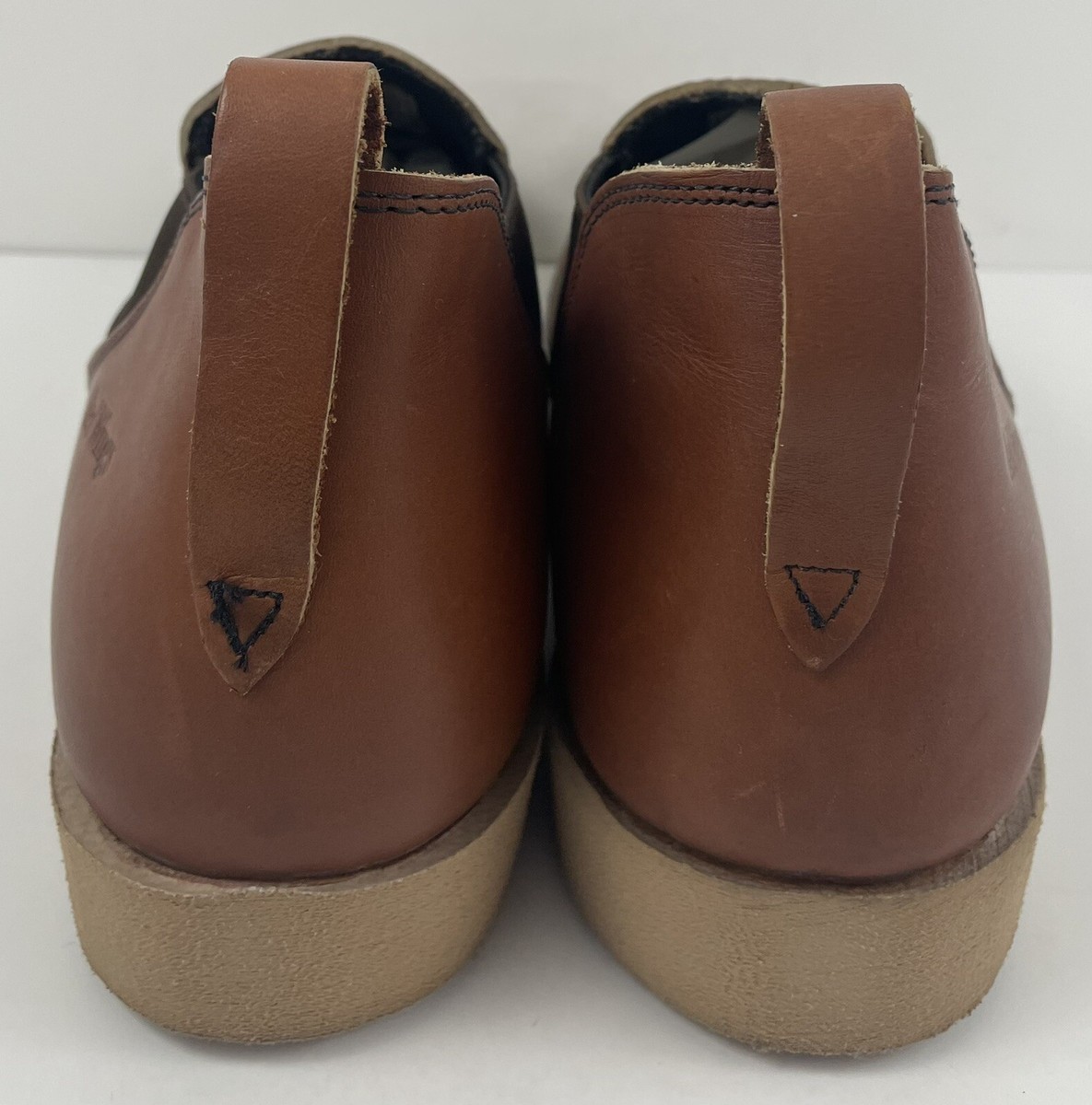 New Red Wing 2143 Romeo Slip On Leather Brown Shoes Mens Size 7.5 VTG USA Vibram Vintage Red Wing 2143‎ Brown Slip On main image 2