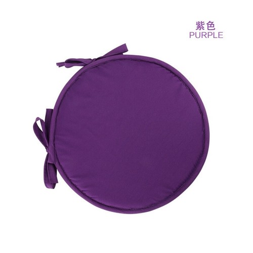 Round Seat Pads Removable Dining Circular Kitchen Cushion Chair Cover Bistro - Picture 15 of 27