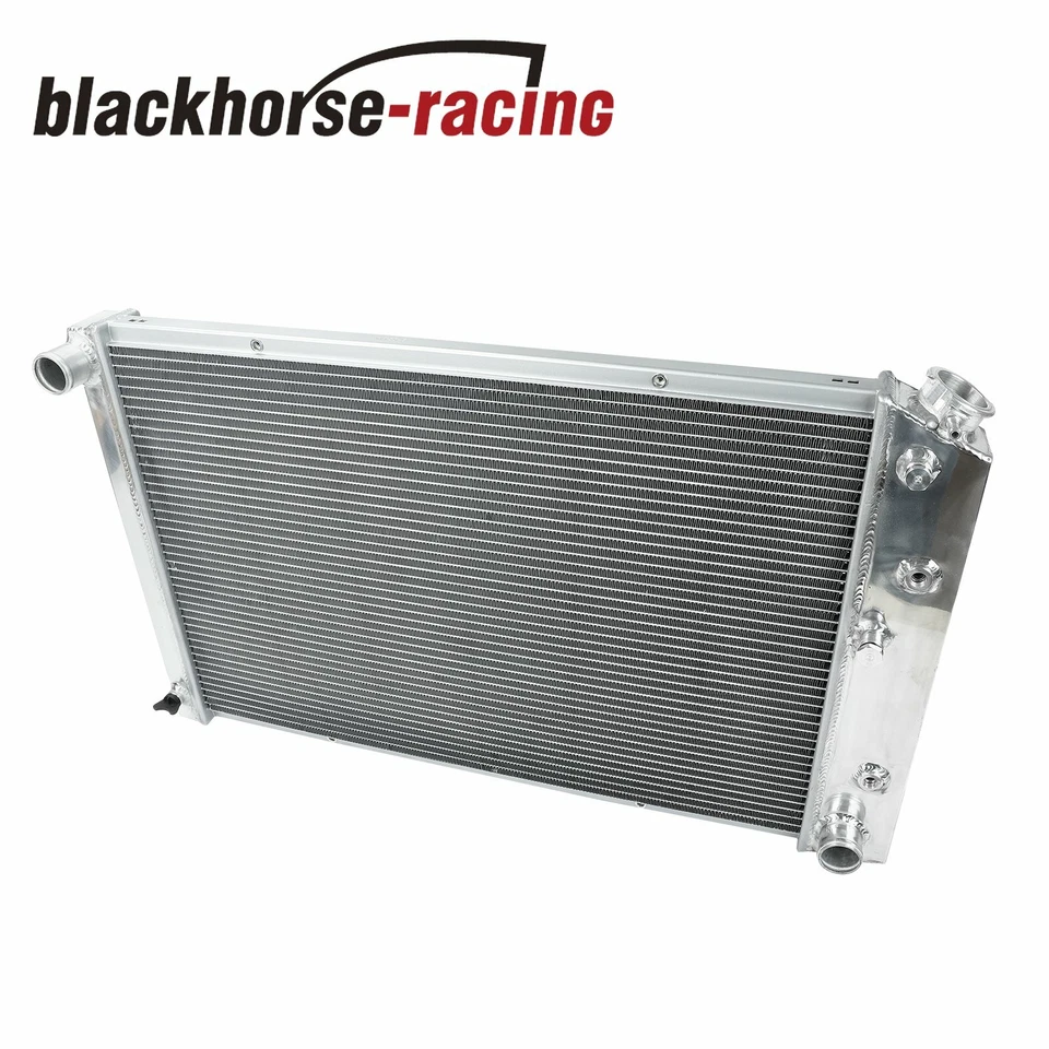 3 Row Aluminum Core Racing Radiator For 1970-1981 Chevy Camaro 78-87 Monte Carlo - Изображение 4 из 4