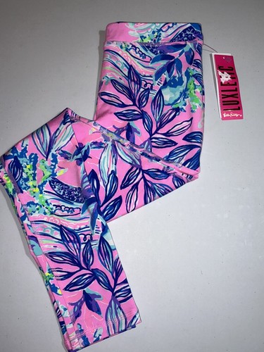 Lilly Pulitzer NWT Girls Mini Weekender Leggings Just A Lil Jelly $68 Size XL - Picture 19 of 22