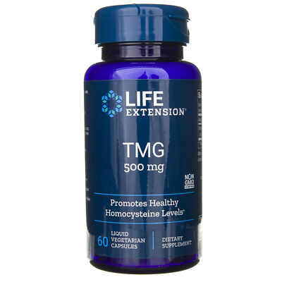 Life Extension TMG (Trimethylglycine) 500 mg 60 Kapseln