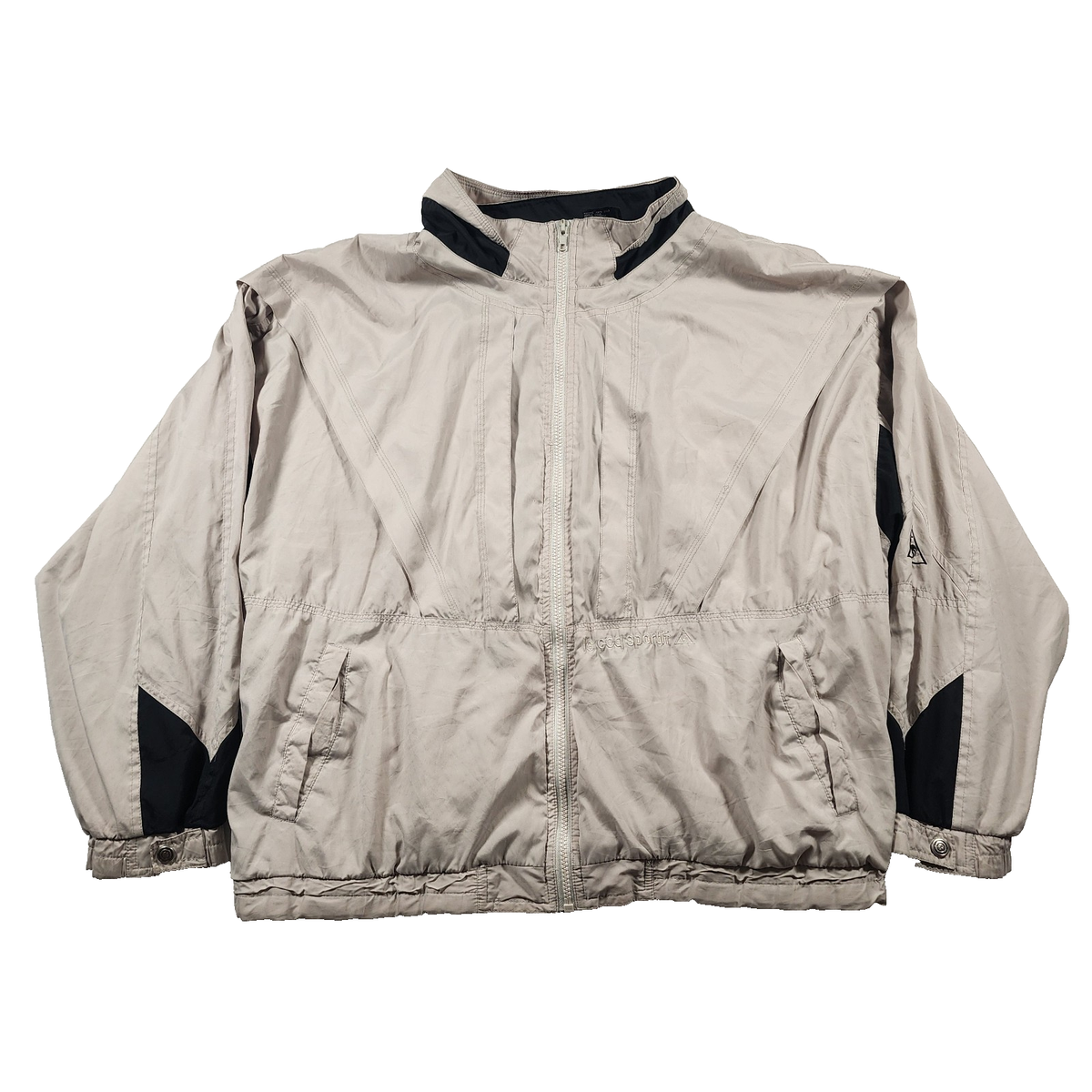 CHARI＆CO × le coq sportif TEAM WIND JKT Vintage Le Coq Sportif Jacket Mens Large Windbreaker Zip Up Retro