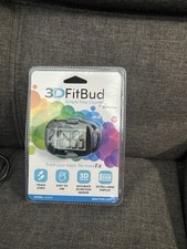 3DFitBud Simple Step Counter Walking 3D Pedometer with Clip and Lanyard, A420S