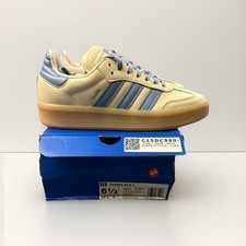 Adidas Samba XLG J size 6.5 Wonder White/Ash Blue